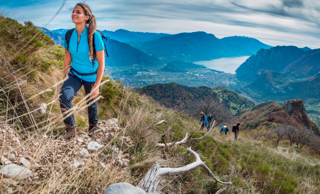 Salendo sul Monte Misone | © Archivio Garda Trentino - Foto G.P. Calzà, Garda Trentino 