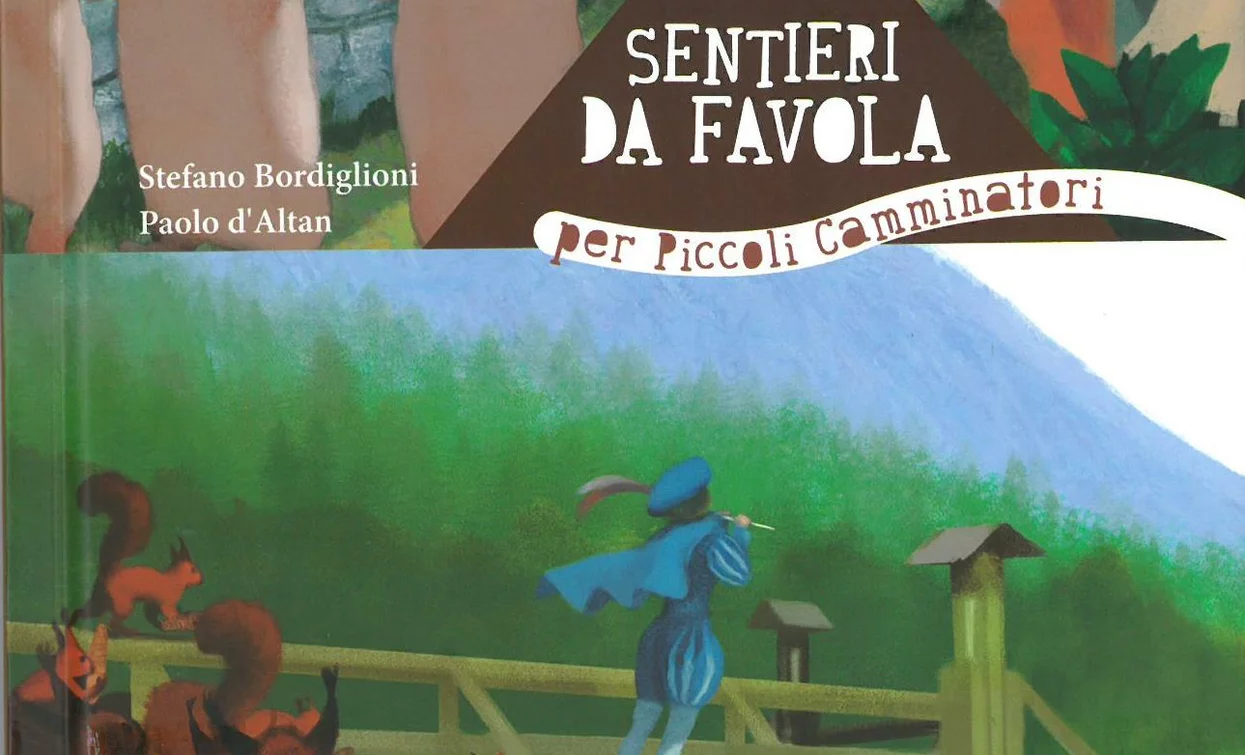 Copertina del libro "I sentieri dei piccoli cammiantori" | © APT Terme di Comano Dolomiti di Brenta, North Lake Garda Trentino 