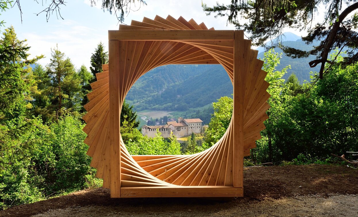 View over Castel Stenico from BoscoArteStenico | © Archivio Garda Trentino (ph. M. Corradi), North Lake Garda Trentino 