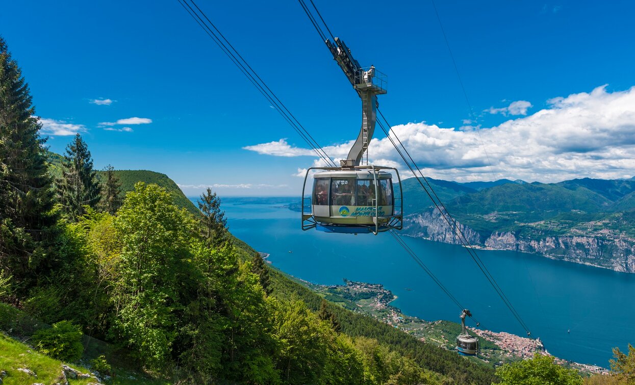 La funivia verso Malcesine | © Foto Funivia Malcesine Monte Baldo, North Lake Garda Trentino 