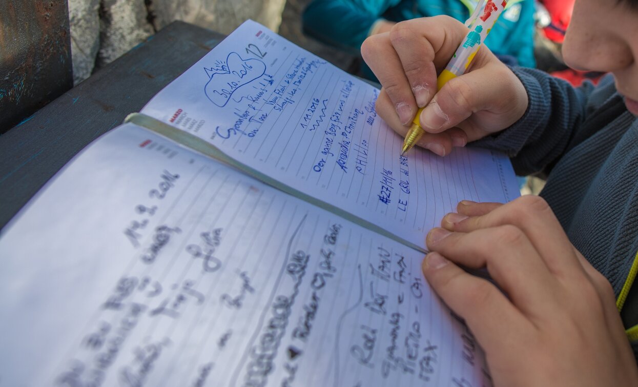 The logbook | © G.P. Calzà, Garda Trentino 