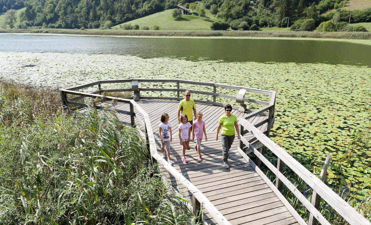 Wharf on Lake Ampola | © Roberto Vuilleumier, Garda Trentino