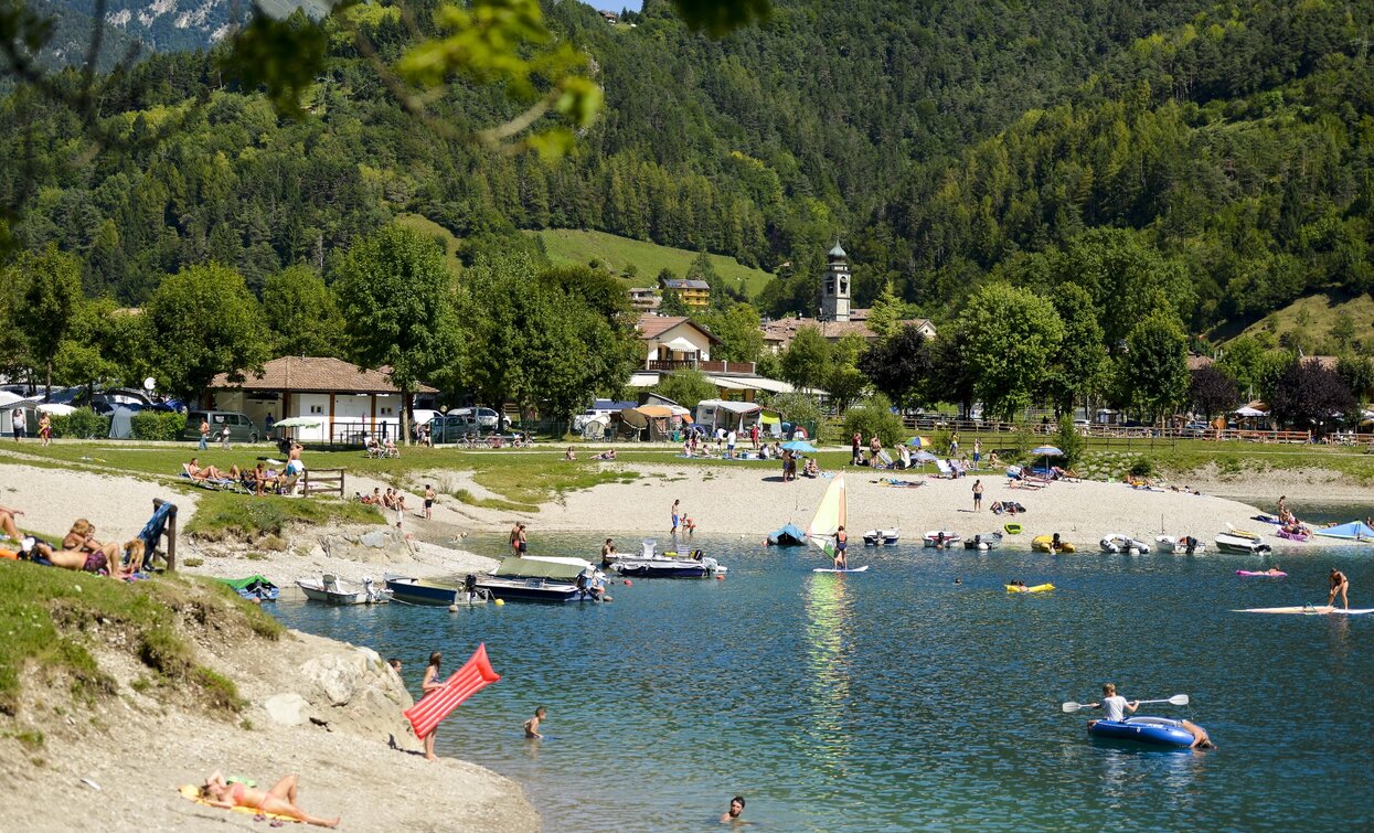 Pieve's Beach | © Roberto Vuilleumier, Garda Trentino