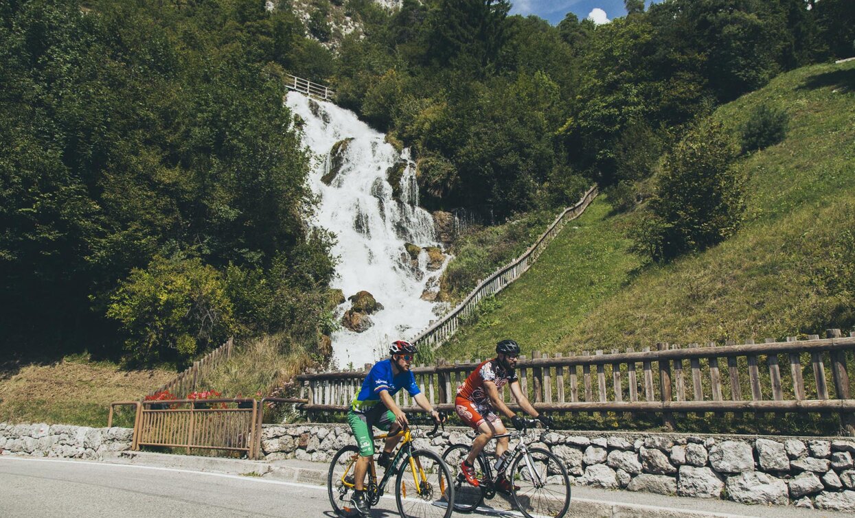 Der Wasserfall Rio Bianco in Stenico | © Archivio Garda Trentino, Garda Trentino