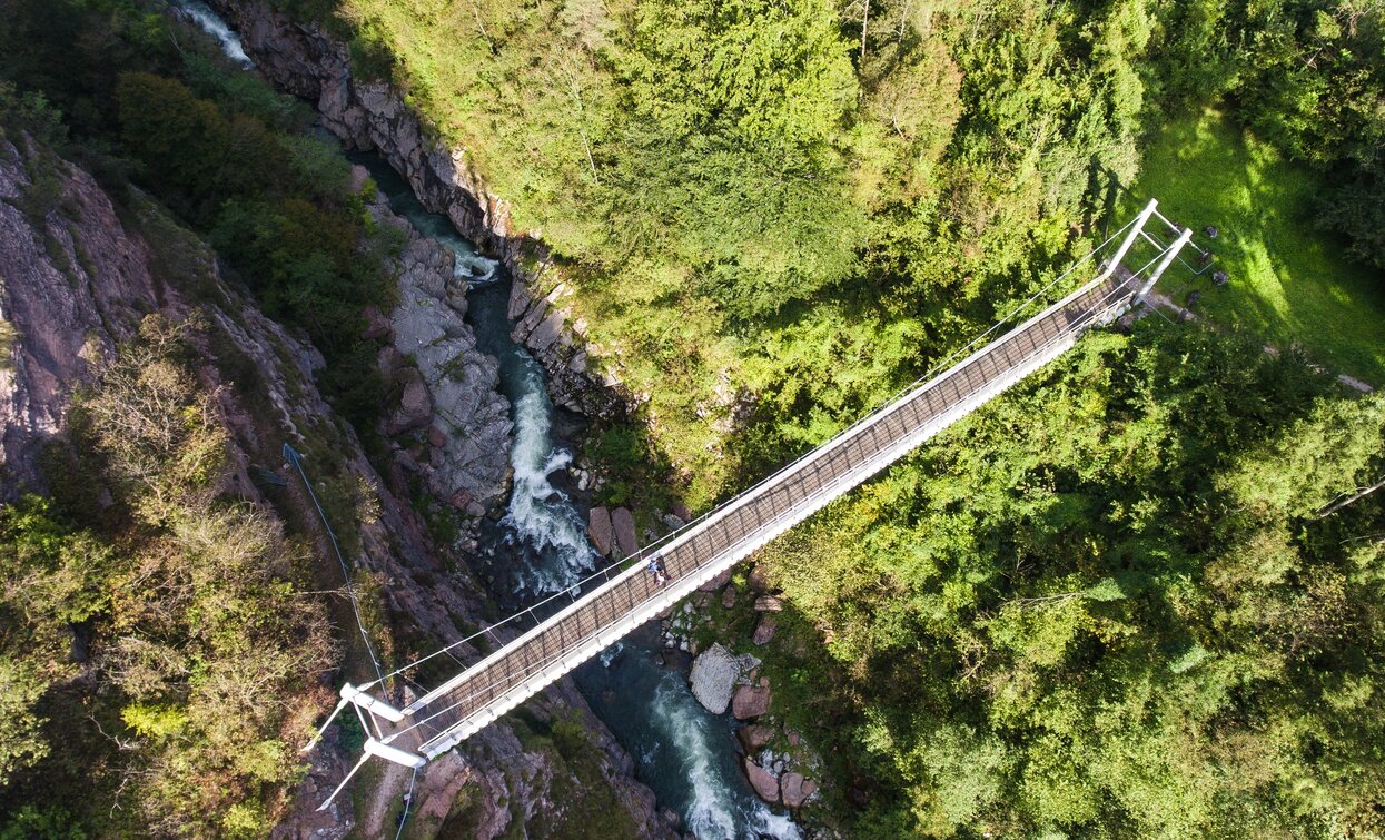 hanging bridge - Canyon Limarò | © Fototeca Trentino Sviluppo (ph. A. Russolo), North Lake Garda Trentino 