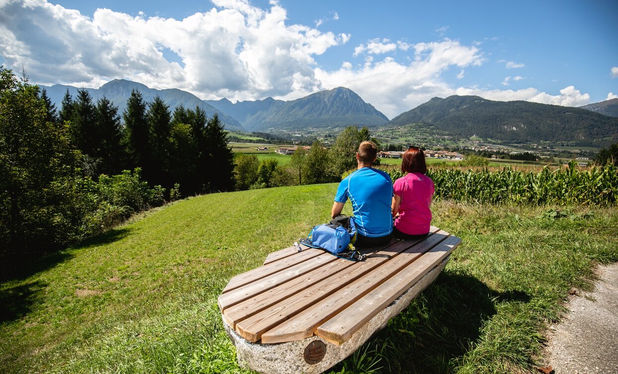 Panchina panoramica | © Fototeca Trentino Sviluppo foto di A. Russolo, Garda Trentino 