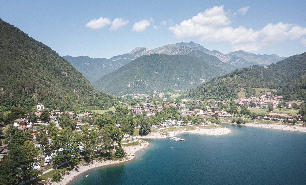 Panorama Lago di Ledro - garda Trentino