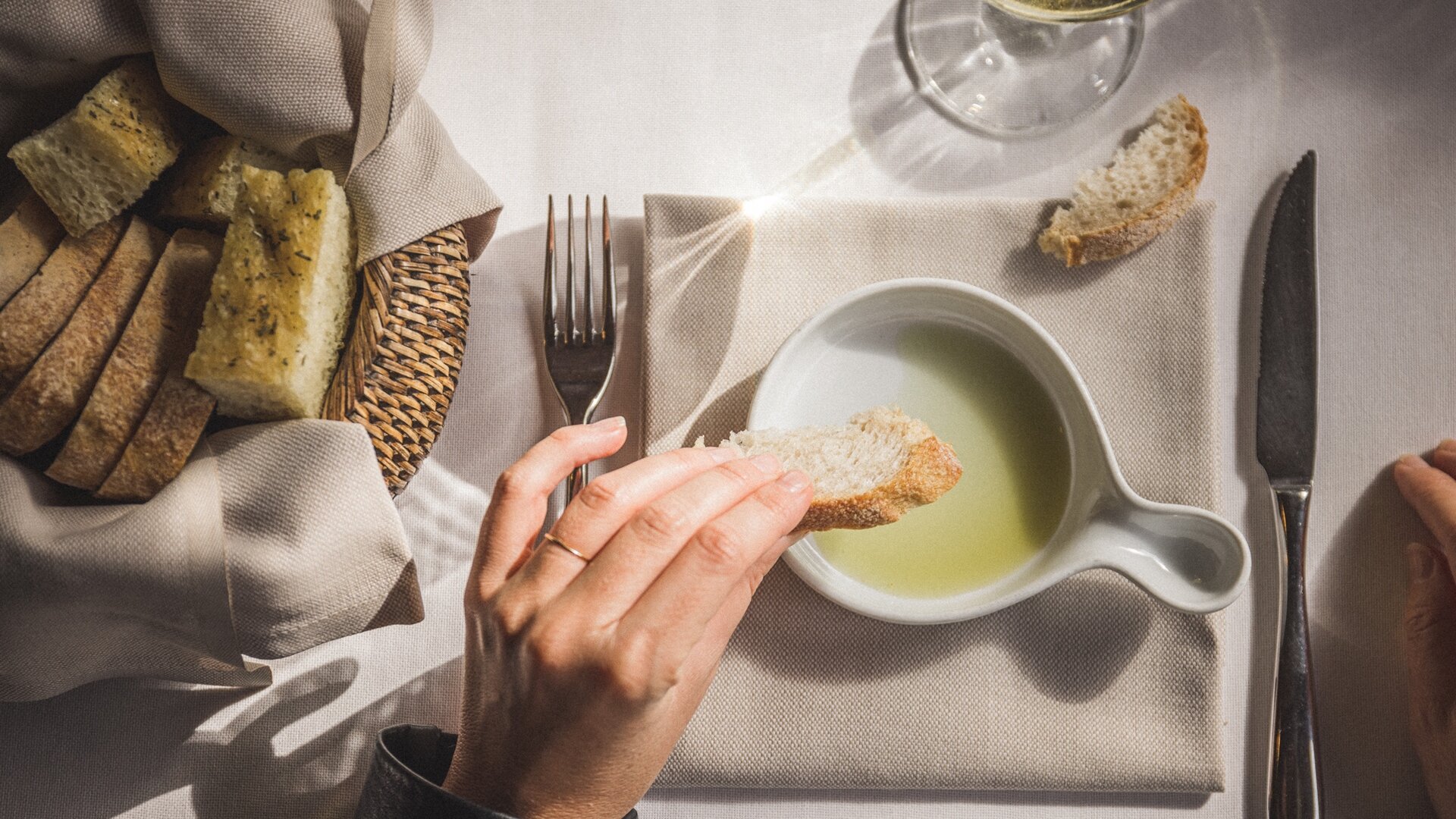 Frantoi aperti bread and oil - Lake Garda