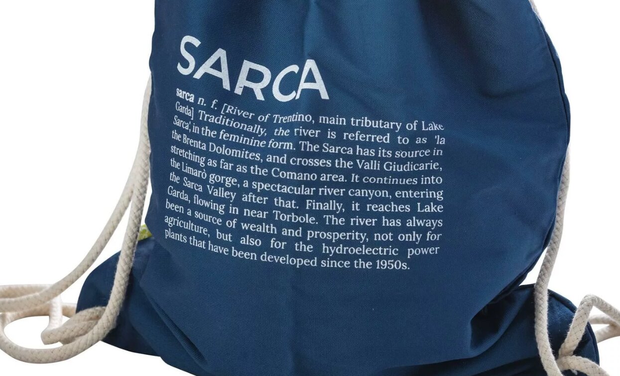 Sacca Sarca - blu - det